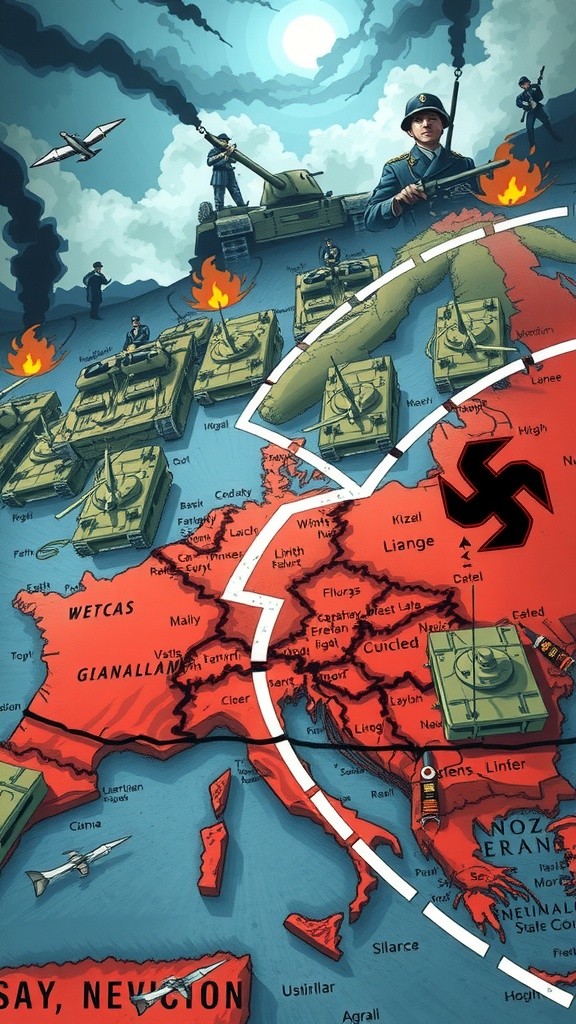 انهيار ألمانيا النازية وانتصار الحلفاء