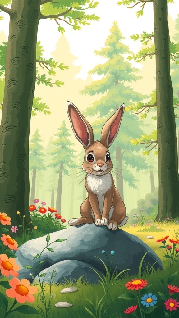 चतुर खरगोश और घमंडी शेर