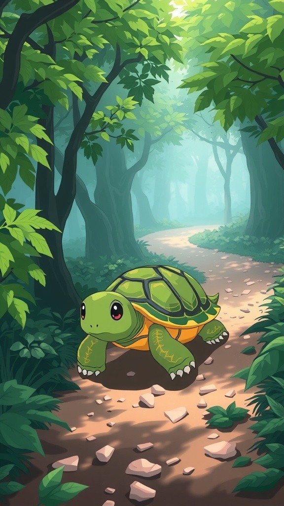 Kura-kura yang Sabar: Sebuah Cerita