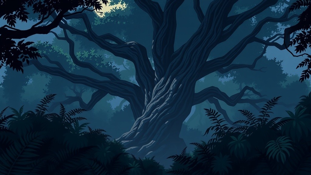 बूढ़ा बरगद और चीकू का साहस