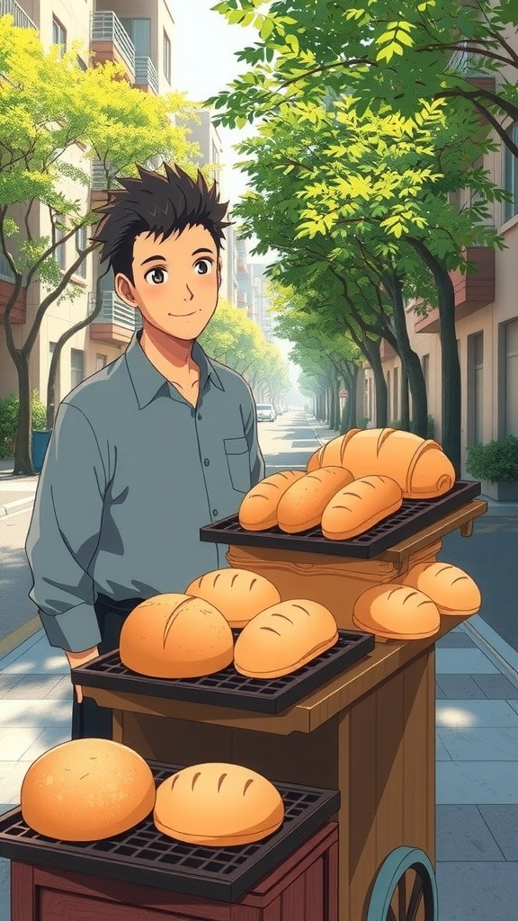 Tukang Roti Bingung dan Pingsan