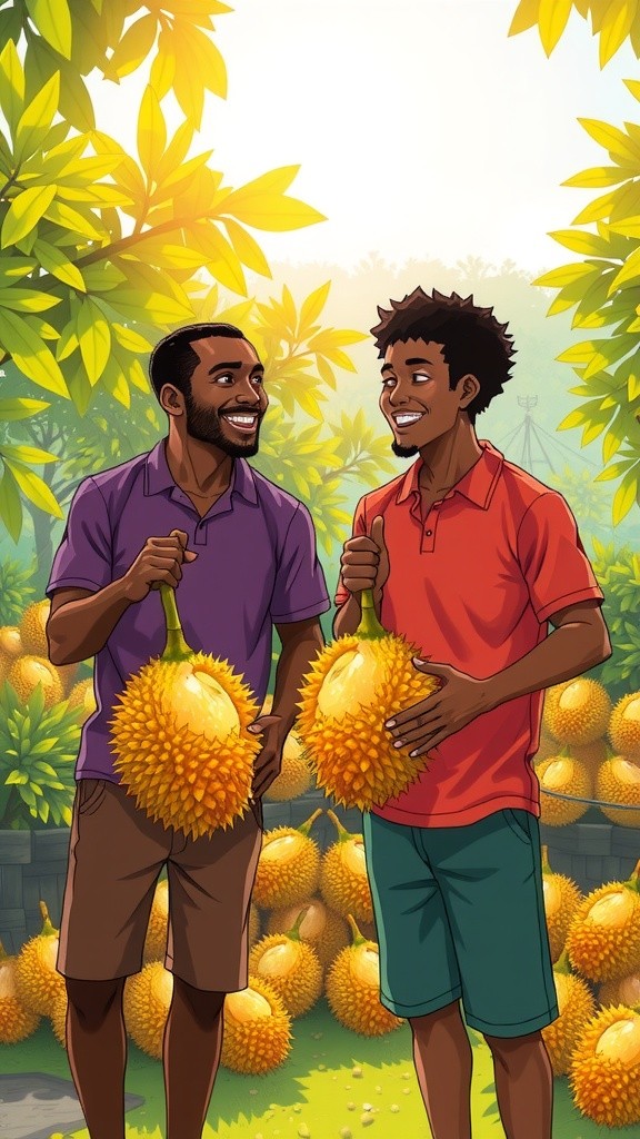 Pesta Durian Opah yang Tertidur