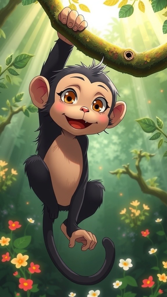 Kebebasan Monyet di Tengah Hutan