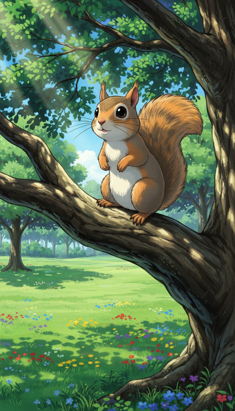 Squeaky the Squirrel: A Heartfelt Helper!