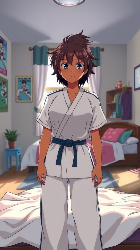 Semangat Cila dalam Taekwondo