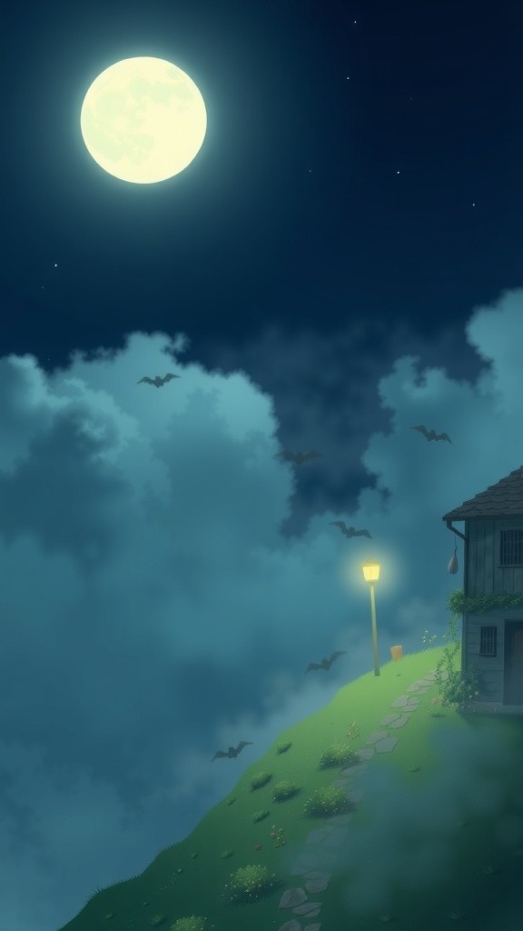 Jejak Malam Purnama di Bukit Hujan