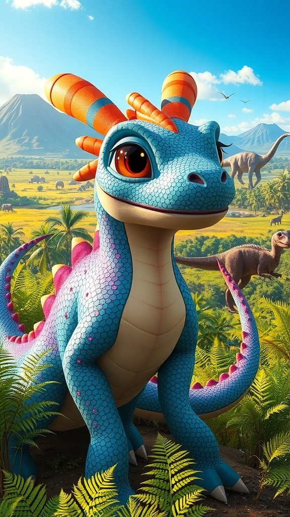 Dippy the Artist Dinosaur