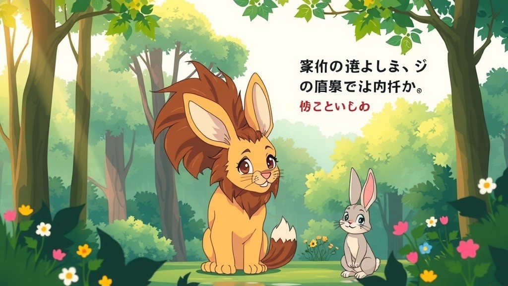 شیر کی چالاکی اور خرگوش کا منصوبہ