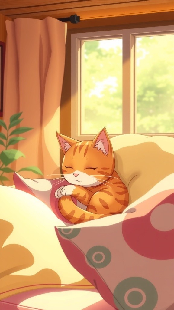 Whiskers' Sunny Afternoon with Sarah