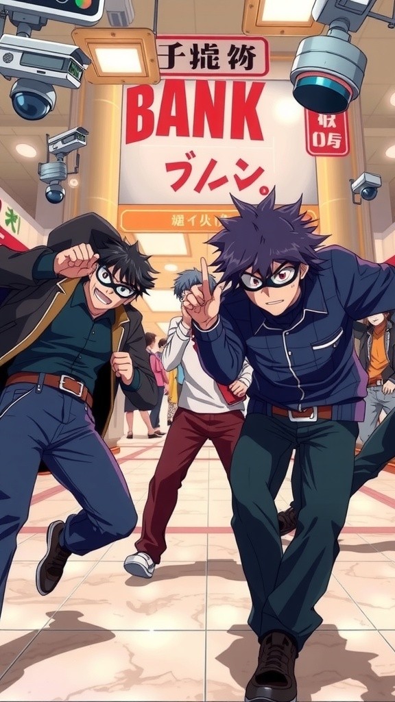 Love in the Line of Fire: A Bank Heist Romance