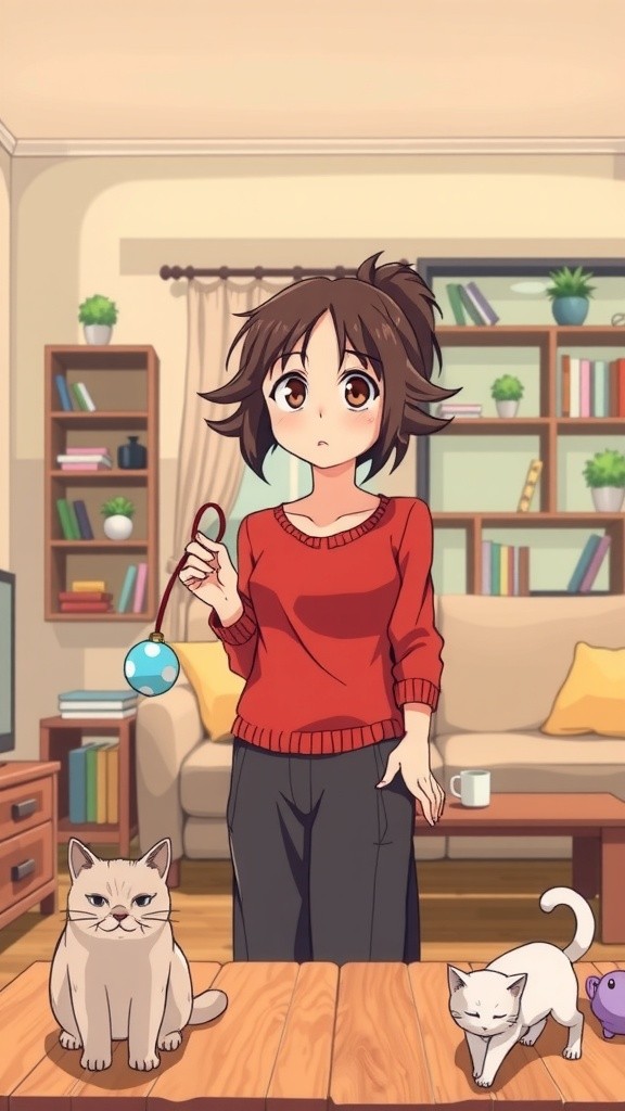 Kucing Hilang: Santai Menonton TV!