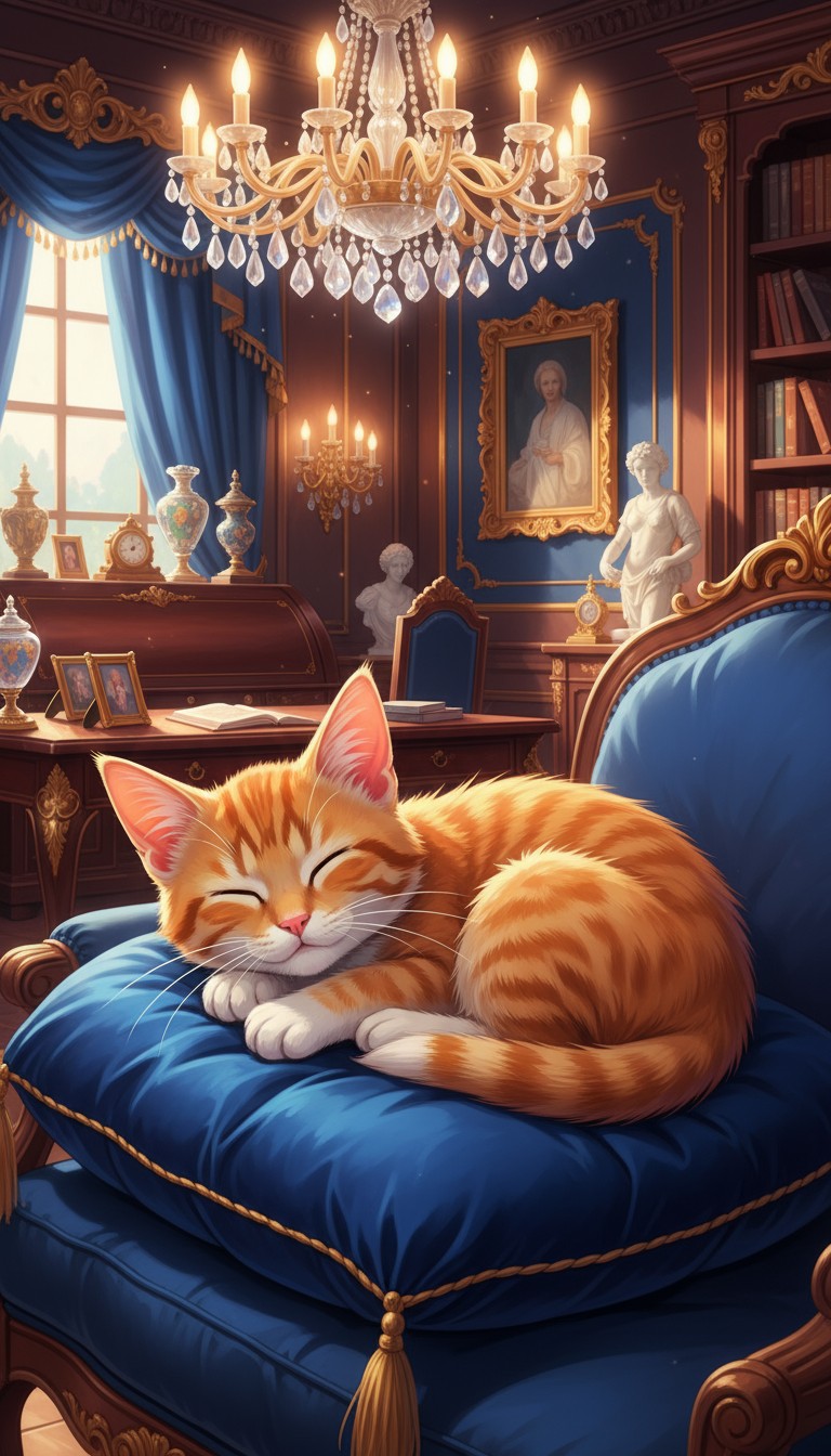 ASMR Kitty in a Luxurious Room