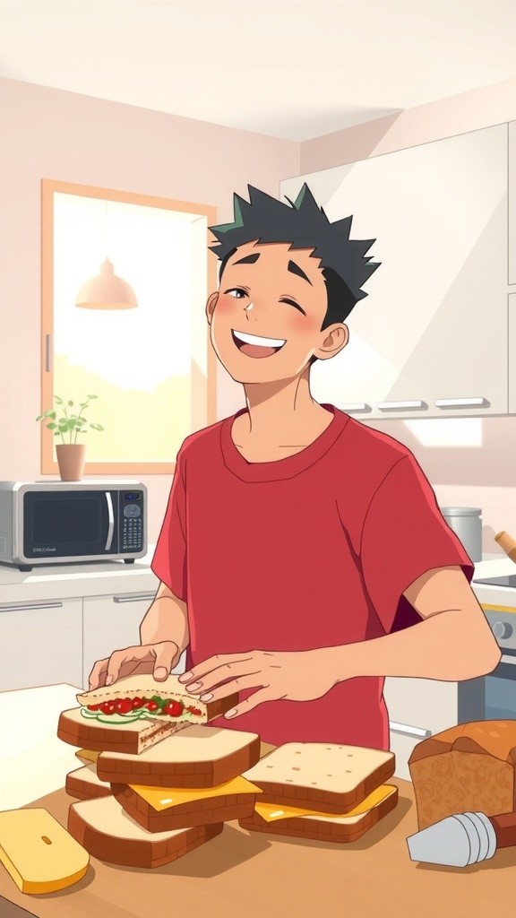 The Runaway Sandwich!