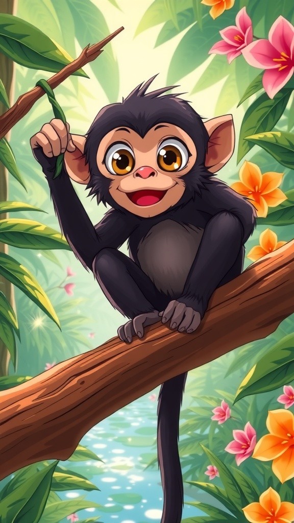 बन्दर की चतुराई और मगरमच्छ की चालाकी