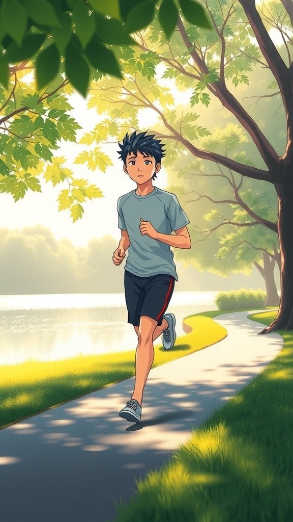 Comedi Jogging: Kucing dan Jatuhnya Headset!