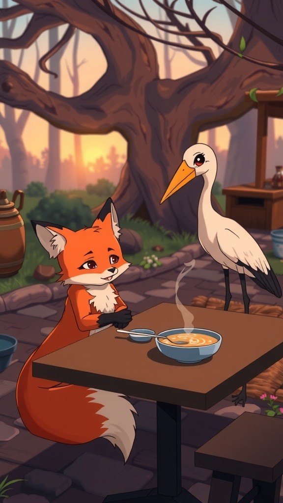 سارس اور لومڑی کا سبق