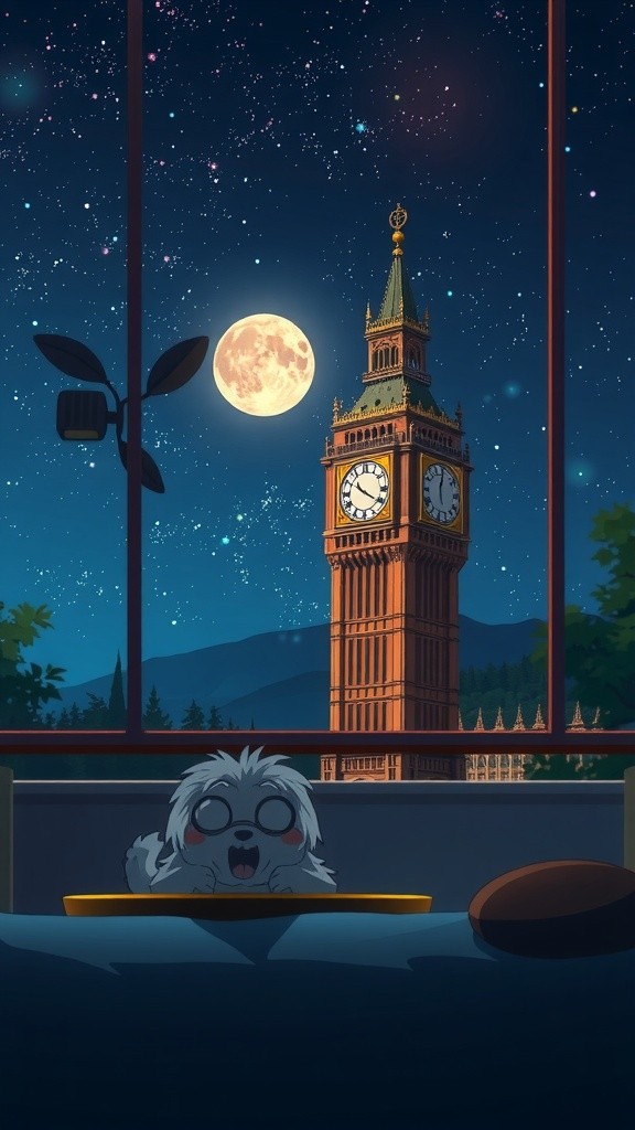 Timeless Companions: Midnight Reflections