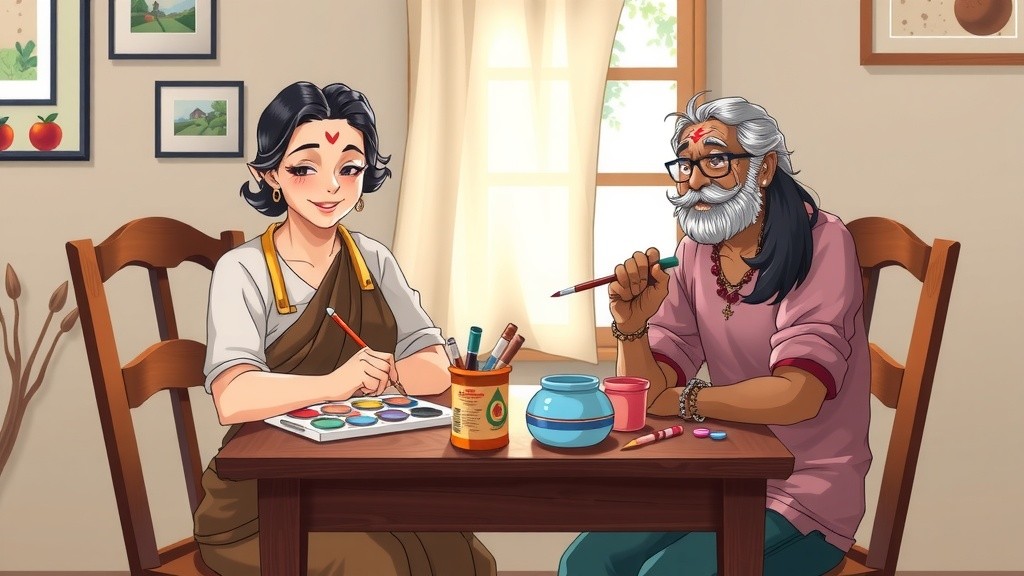 पेंटिंग का असली जादू