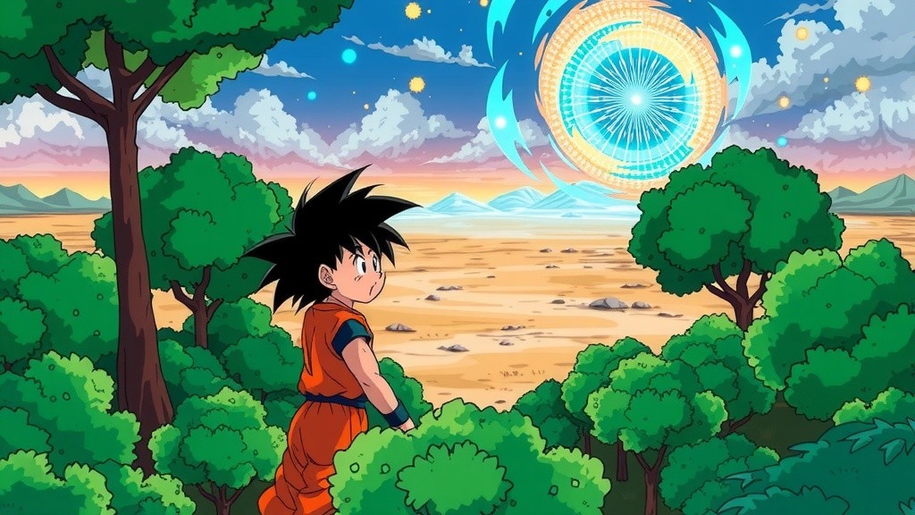 Goku's Unplanned Adventure: From Wasteland to Hidden Leaf Village!