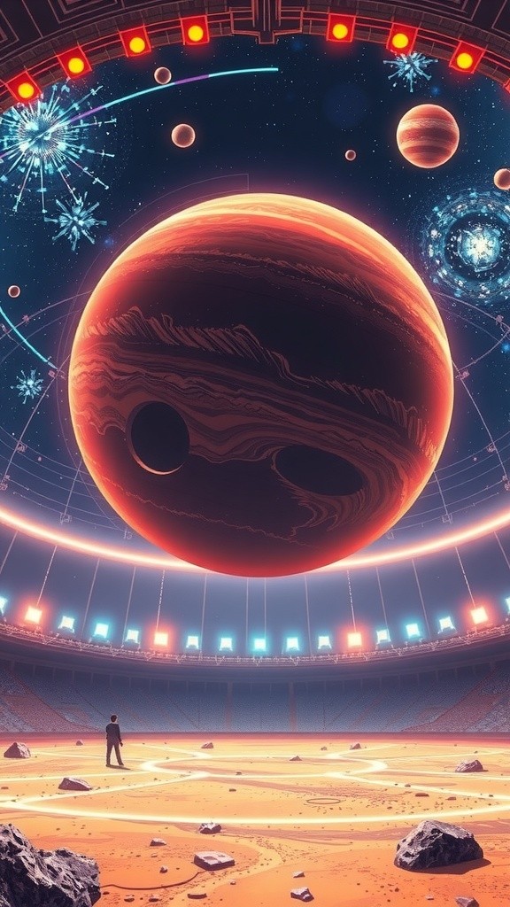 Legends of the Solar System Colosseum: A Battle of Titans