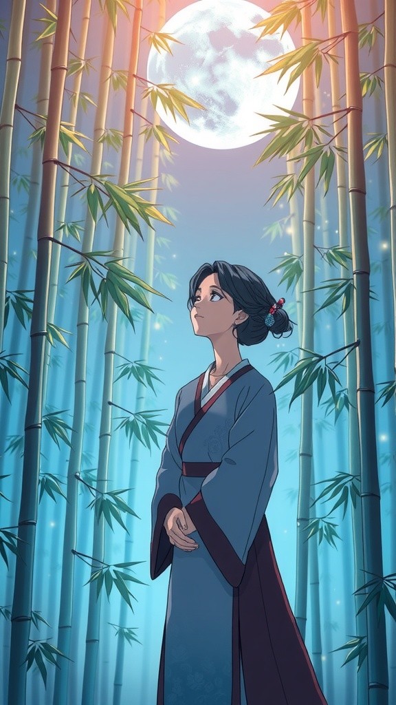 The Moon Princess: A Tale of Kaguya's Longing