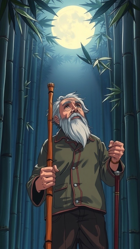 Princess Kaguya's Return to the Moon