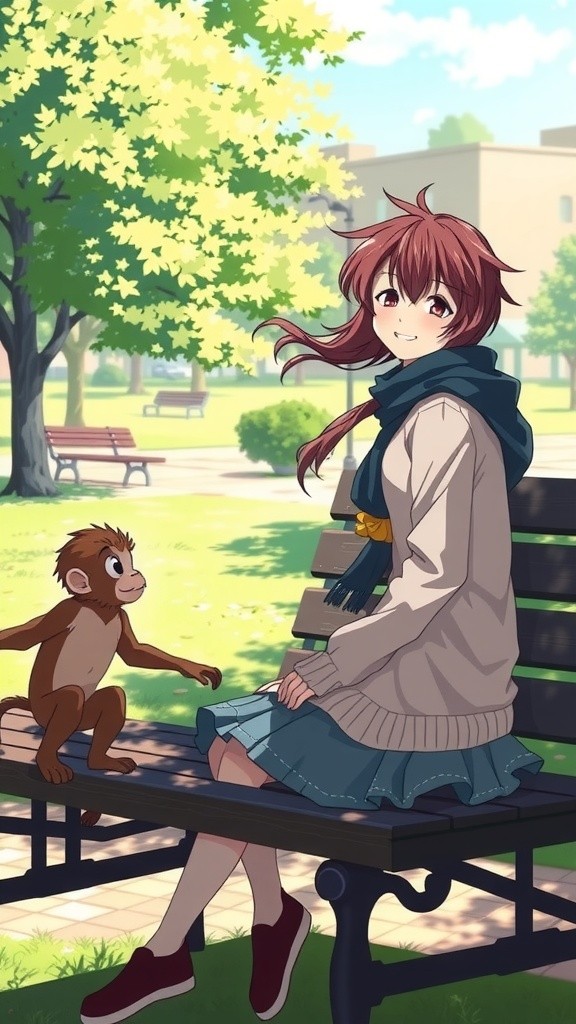 Bandar aur Larki ka Khala Khana