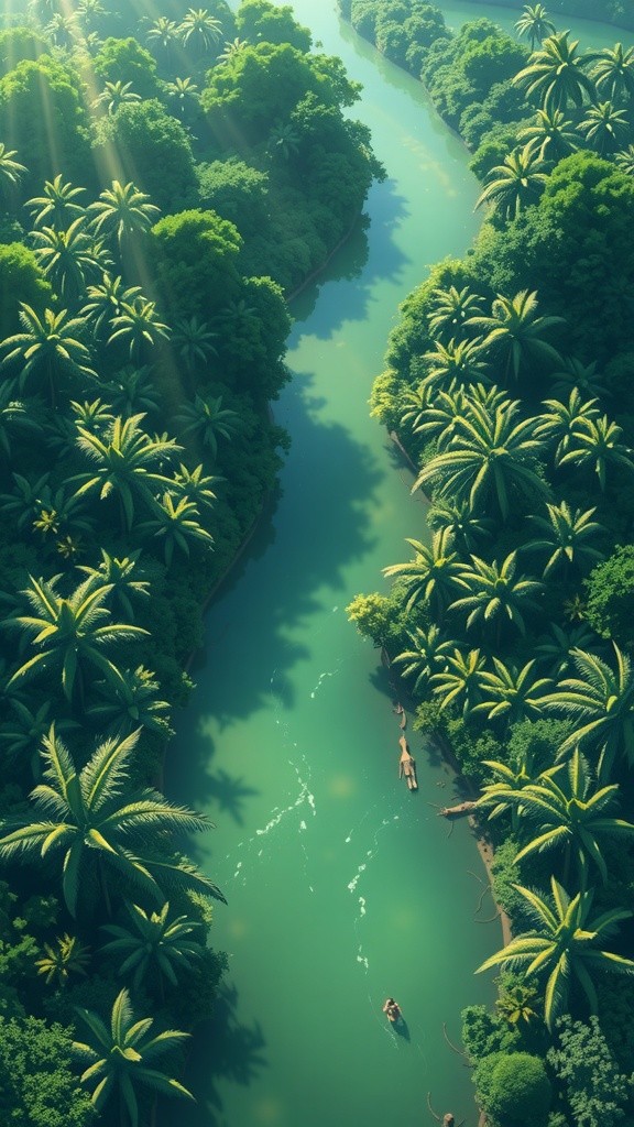 Keberagaman Tumbuhan di Sungai Amazon