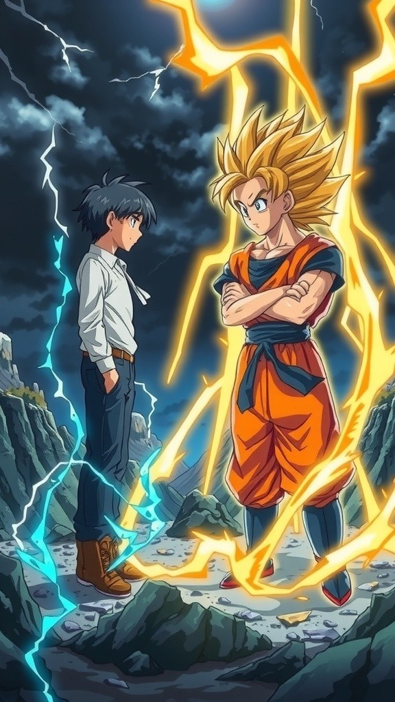 Divine Duel: Goku vs. Wang Ling
