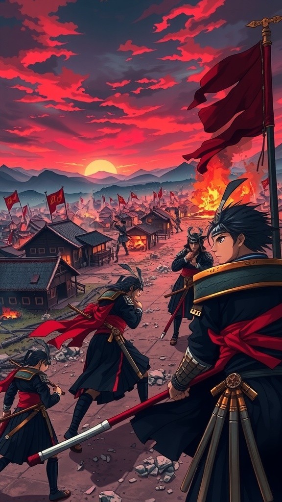 Blossoms of War: A Samurai's Heart