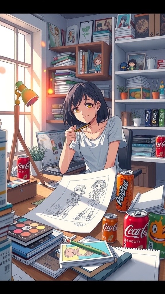 Yumi's Journey: Overcoming Creative Challenges in Anime Art