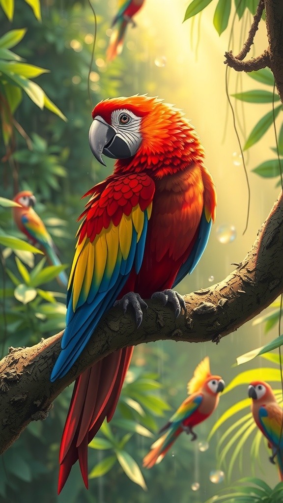 सच्चे दोस्त की कहानी: तोता और कबूतर