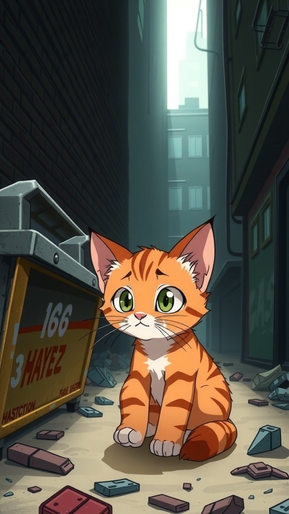 The Cat and the Kind Woman