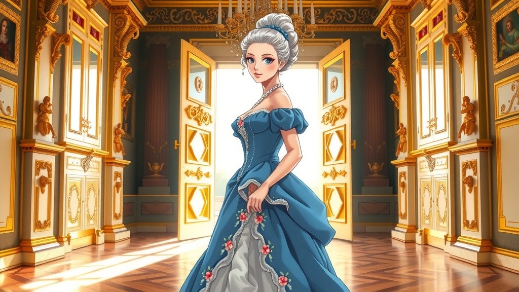 Une Visite Royale: Marie Antoinette à Son Palais