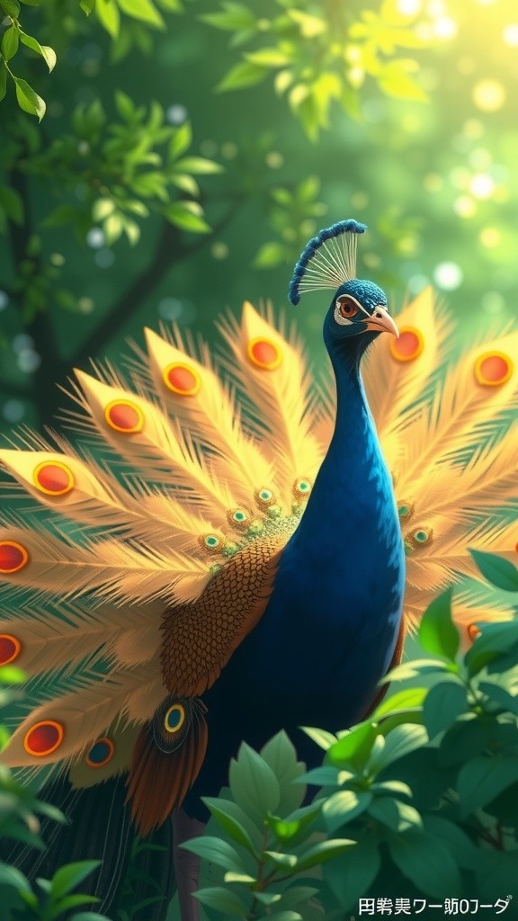 True Beauty Within: A Tale of the Peacock and Sparrow