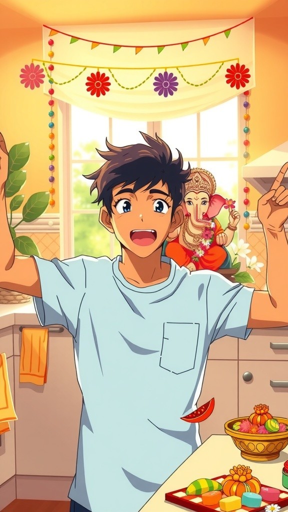 Toddlers Making Modak for Ganesha: A Fun Process!