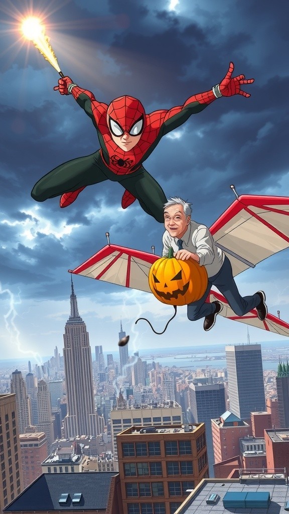 Spider-Man vs Green Goblin: Epic Showdown