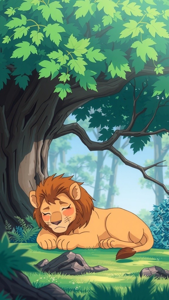 الأسد والفأر: قوة الصداقة