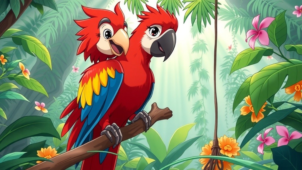 मीना तोता और जंगल की रक्षा