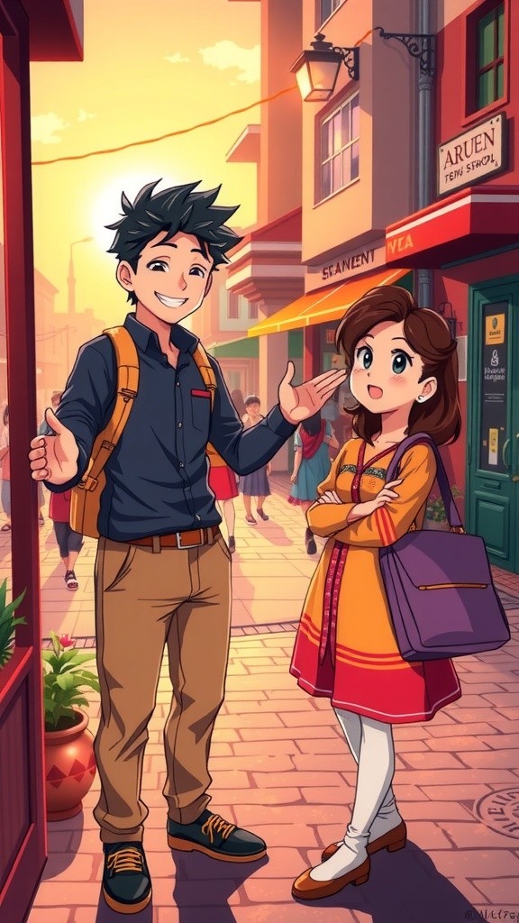 प्यार की बारिश में एनीमे की कहानी