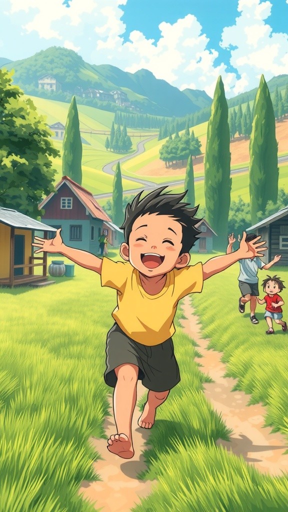 छोटी छोटी गायों का गीत