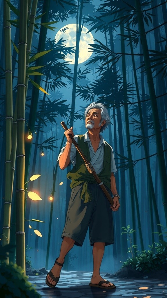 Princess Kaguya's Heartfelt Farewell