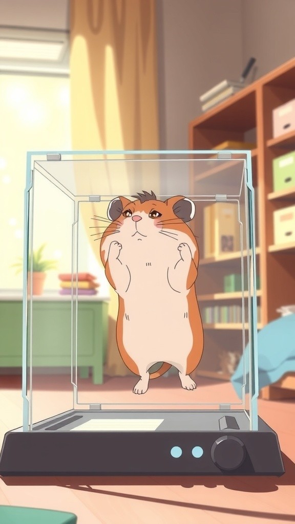 Keberanian Hamster Kecil yang Menghangatkan Hati