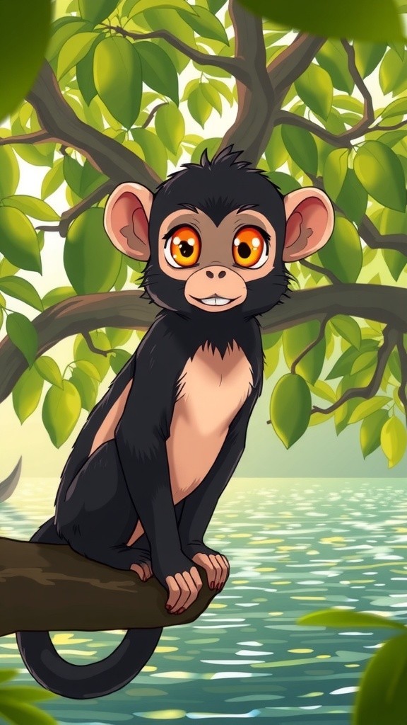 The Clever Monkey and the Foolish Crocodile