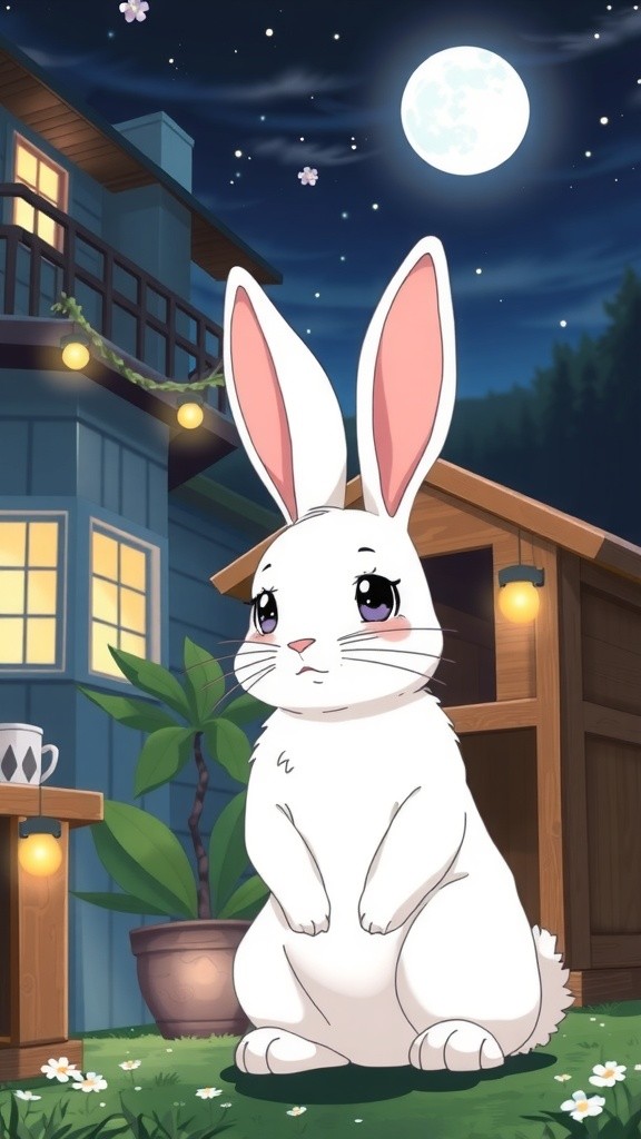 Kelinci Setia Menunggu Pemilik Pulang!