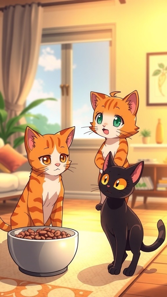 Kucing Besar Hati yang Selalu Berbagi