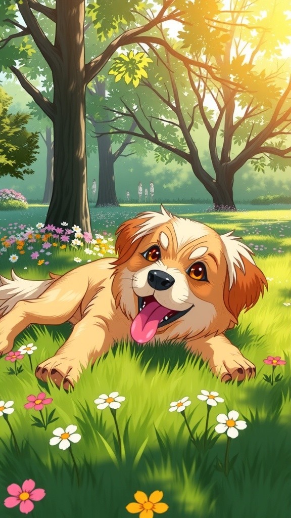 A Cat and Dog Playful Fight