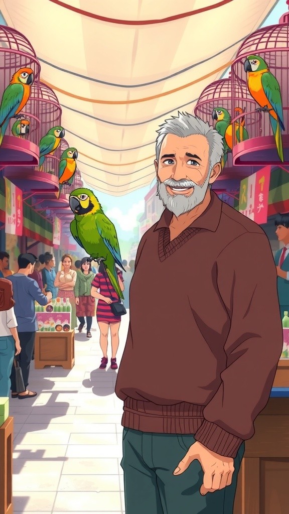 पप्पू का समझदार तोता