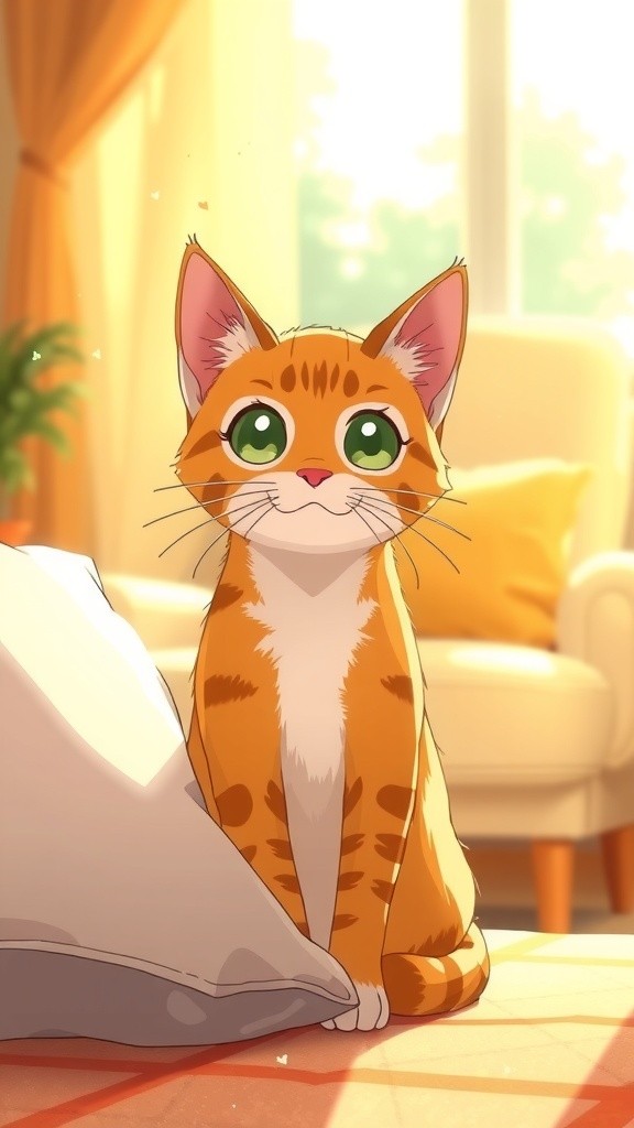 Whiskers: The Adventures of an Orange Tabby Cat