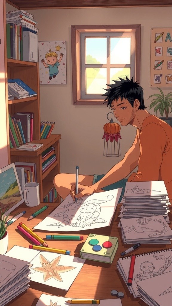 نافذة الجمال: قصة ياسين والفن